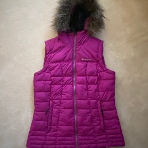 🌻SALE🌻 Columbia Magenta Puffer Vest